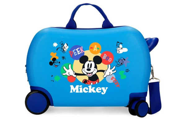 MICKEY PEEK A BOO dečiji kofer na točkićima - plava ( 42.210.41 ) 