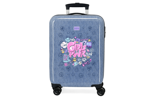 MOVOM GIRL POWER dečiji kofer 55 cm - plava ( 30.717.41 ) 