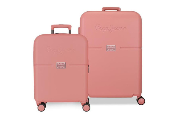 PEPE JEANS ACCENT set kofera 2/1 - powder pink ( 76.989.3C )