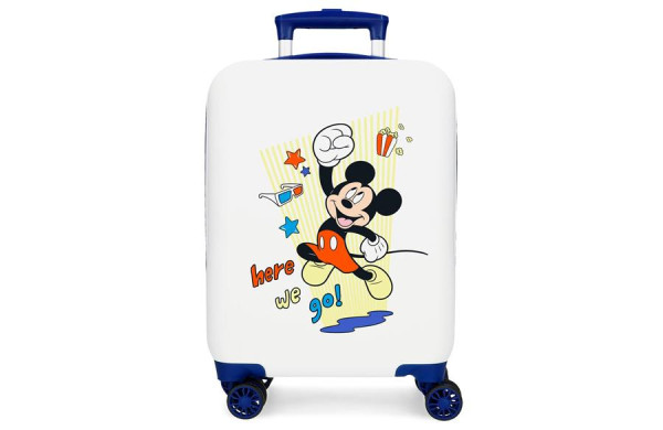 MICKEY HERE WE GO dečiji kofer 50 cm - bela ( 47.713.45 ) 