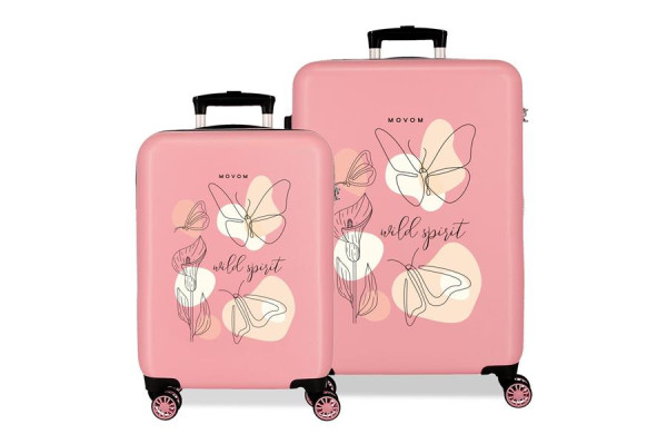 MOVOM WIL SPIRIT dečiji set kofera 2/1 - powder pink ( 39.414.21 )