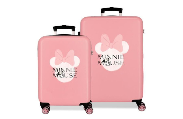 MINNIE HEADS dečiji set kofera 2/1 - pink ( 31.414.41 )