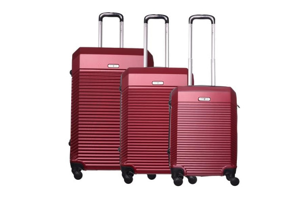 ENOVA CAPRI set kofera 3/1 - bordo ( 524.240.24 )