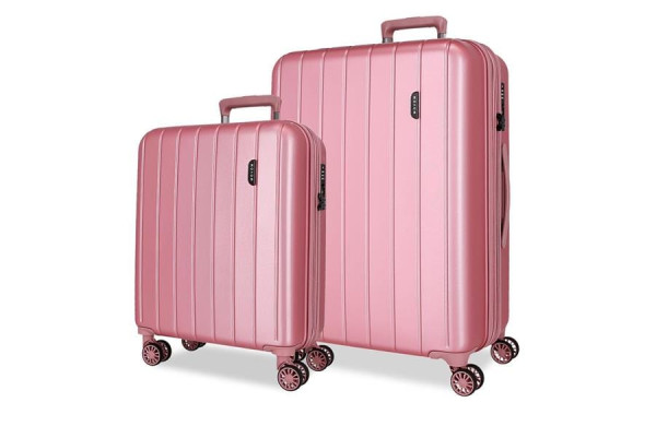 MOVOM WOOD set kofera 2/1 - pink ( 53.189.6D )
