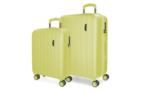 MOVOM WOOD set kofera 2/1 - apple green ( 53.189.6B )
