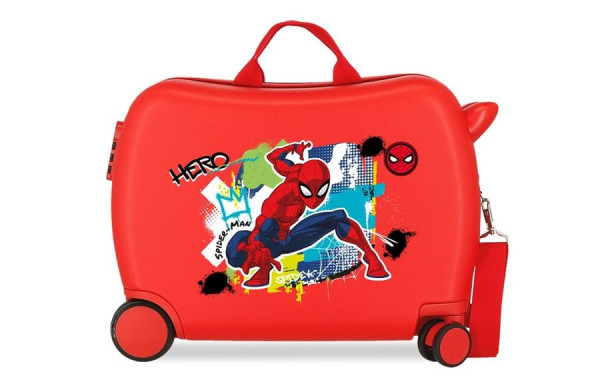 SPIDERMAN URBAN dečiji kofer na točkićima - crvena ( 29.398.21 )