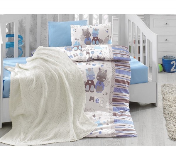 CB BABY posteljina + BLANKET B+NT - MIDILLI MAVI