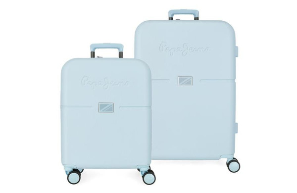 PEPE JEANS ACCENT ABS Set kofera 2/1 - sky blue ( 76.995.34 )