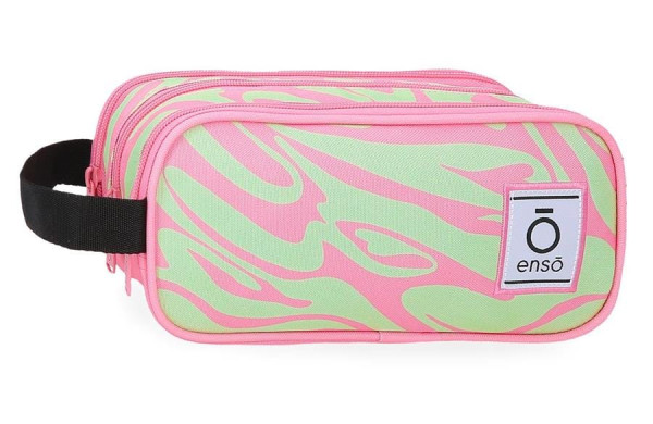 ENSO FLEUR ženski neseser sa 3 pregrade - pink ( 98.747.23 ) 