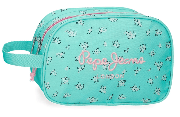 PEPE JEANS NORA ženski neseser sa 2 pregrade - tirkizna ( 60.444.42 ) 