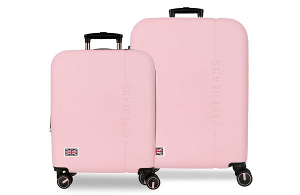 PEPE JEANS ARIS set kofera 2/1 - powder pink ( 63.289.43 ) 