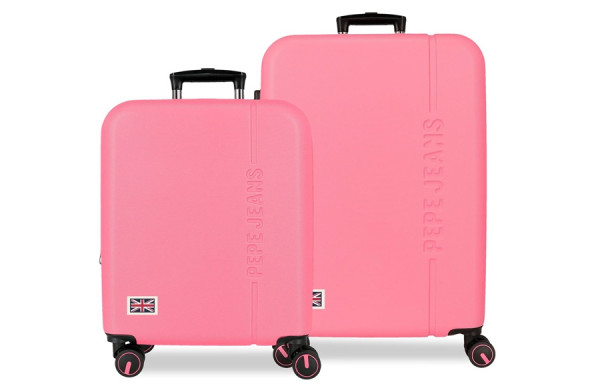 PEPE JEANS ARIS set kofera 2/1 - pink ( 63.289.44 ) 