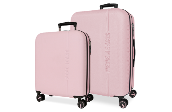 PEPE JEANS MONTANA set kofera 2/1 - powder pink ( 75.689.49 ) 