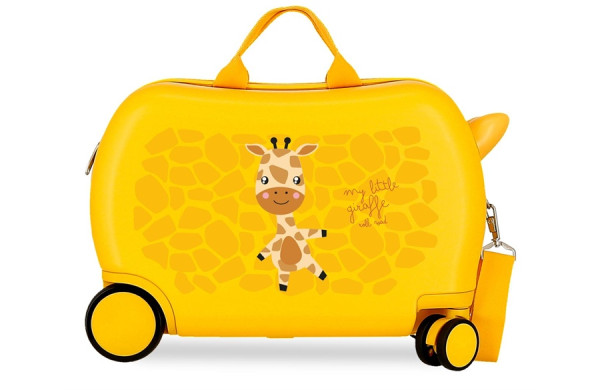 ROLL ROAD HAPPY PETS dečiji kofer na točkićima - žuta ( 49.910.45 ) 