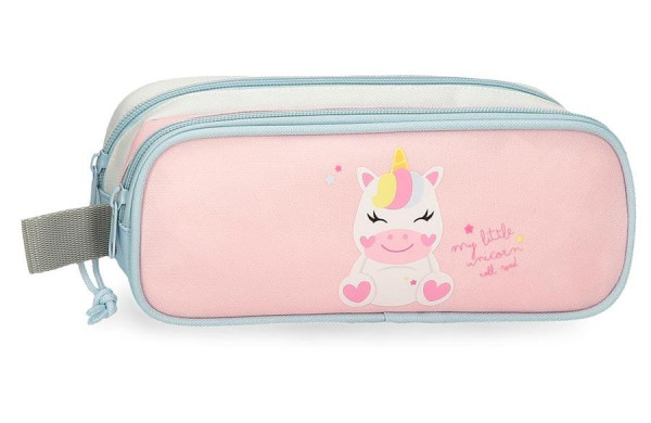 ROLL ROAD HAPPY PETS prazna pernica sa 2 pregrade - pink ( 49.942.45 ) 