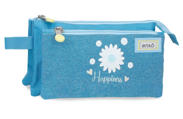 ENSO HAPPINESS prazna pernica sa 3 pregrade - plava ( 99.743.21 ) 
