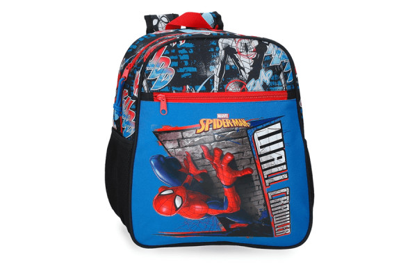 SPIDERMAN WALL CRAWLER ranac za vrtić - plava ( 42.722.F1 ) 