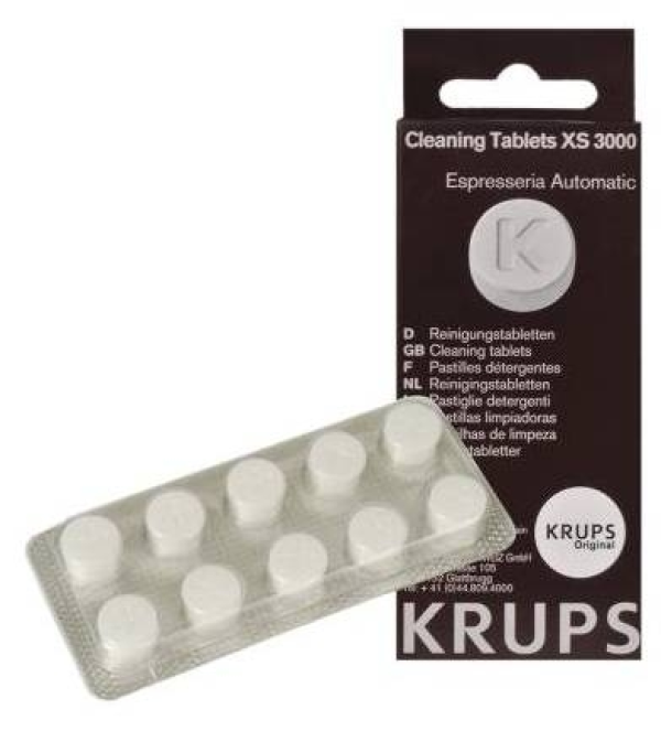 KRUPS TABLETE ZA ČIŠĆENJE APARATA ZA KAFU XS3000