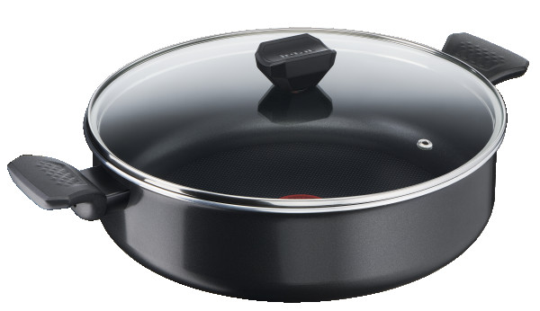 TEFAL ŠERPA SA POKLOPCEM 28CM EASY COOK AND CLEAN B5677253