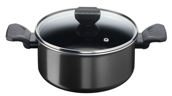 TEFAL ŠERPA SA POKLOPCEM 24CM B5674653 EASY COOK AND CLEAN